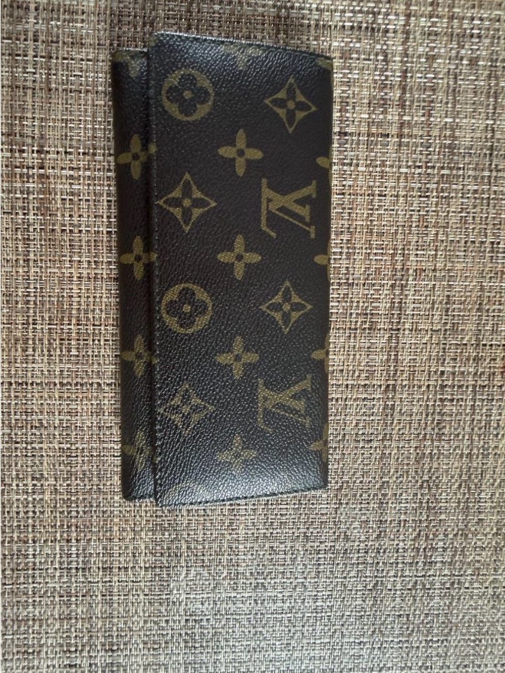 Louis Vuitton Monogram Canvas Key & Card Holder in Brown and Gold
